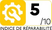 Indice de réparabilité 5