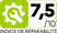 Réparabilité 7.5