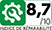 Réparabilité 8.7